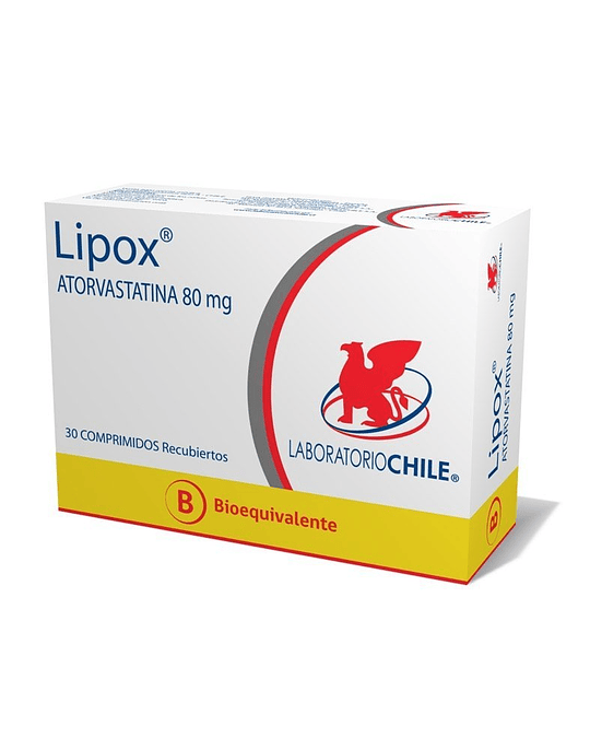 Lipox 80 mg X30 Comprimidos
