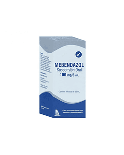 Mebendazol 100 mg/5Mg Suspension Oral X35ml