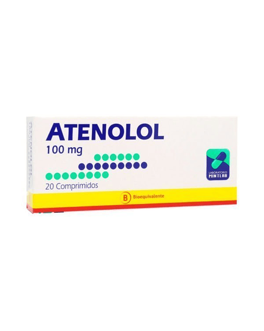 Atenolol 100 mg X20 Comprimidos