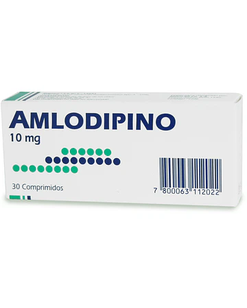 Amlodipino 10 mg X30 Comprimidos