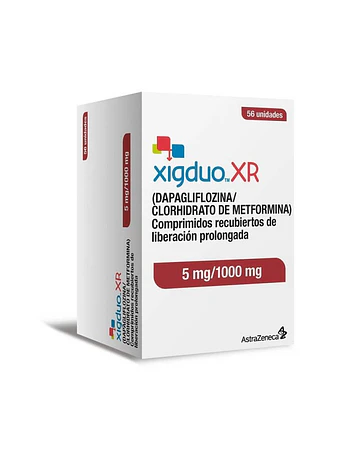 Xigduo Xr 5/1000 mg X56 Comprimidos