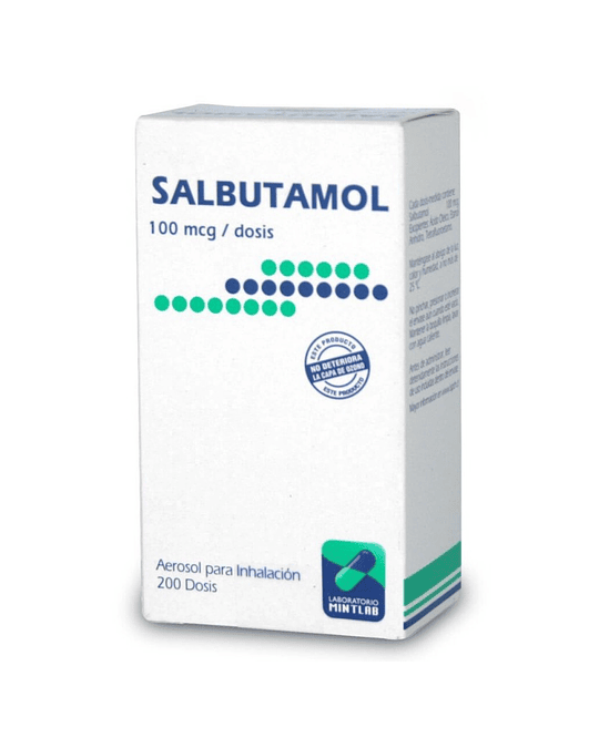 Salbutamol 100 mcg X200 Dosis