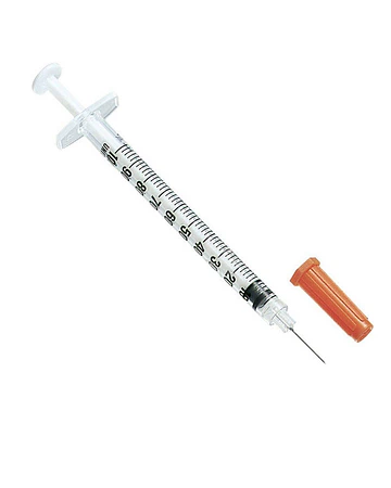 Jeringa Insulina 100 Ui 29X 1/4 (6Mm) X100 Unidades