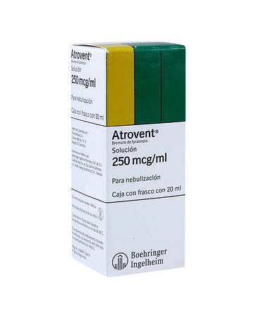 Atrovent 0.025% X20Ml Solucion Para Inhalación