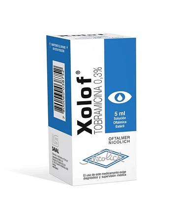 Xolof 0,3% X5Ml Solucion Oftalmica