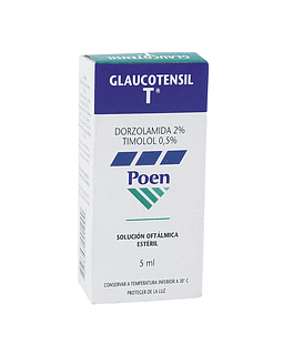 Glaucotensil T 2%/0,5% X5Ml Solucion Oftalmica