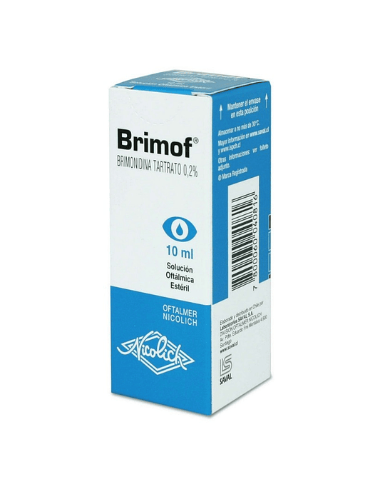 Brimof 0,2% X10Ml Solucion Oftalmica