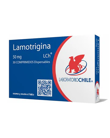 Lamotrigina 50 mg X30 Comprimidos