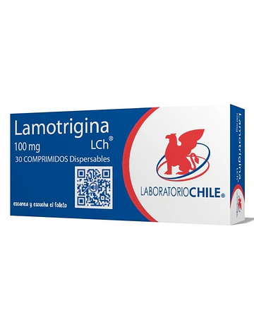 Lamotrigina 100 mg X30 Comprimidos