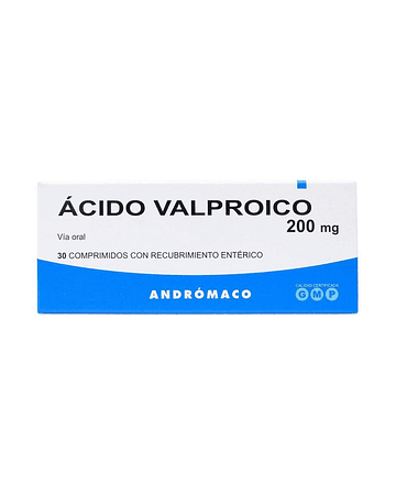 Acido Valproico 200 mg X30 Comprimidos