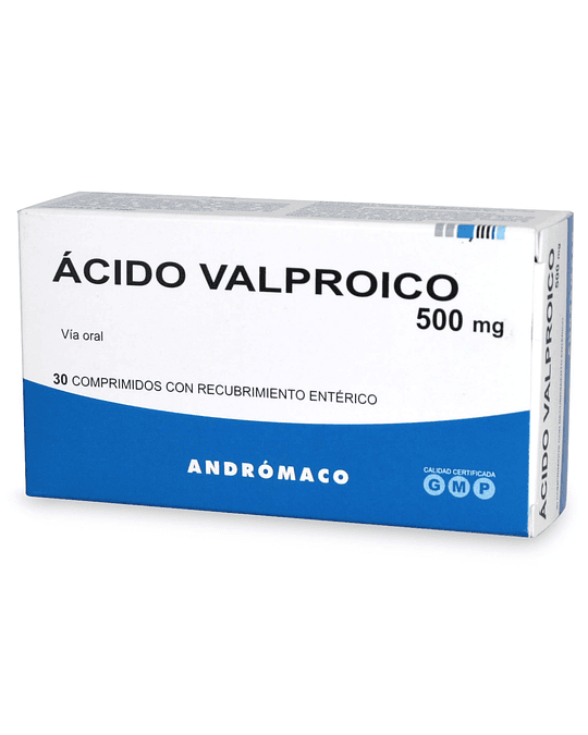 Acido Valproico 500 mg X30 Comprimidos