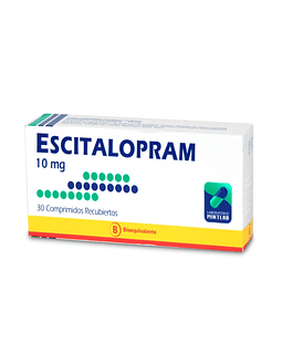 Escitalopram 10 mg X30 Comprimidos