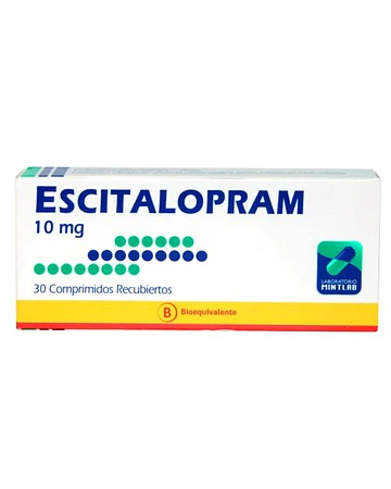 Escitalopram 10 mg X30 Comprimidos