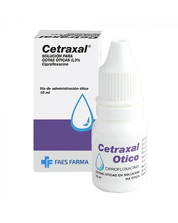 Cetraxal 0,3% X10Ml Solución Otica