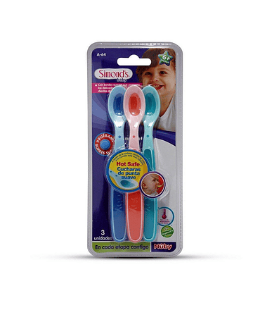Simonds Set Cucharas De Bebé X3 Unidades