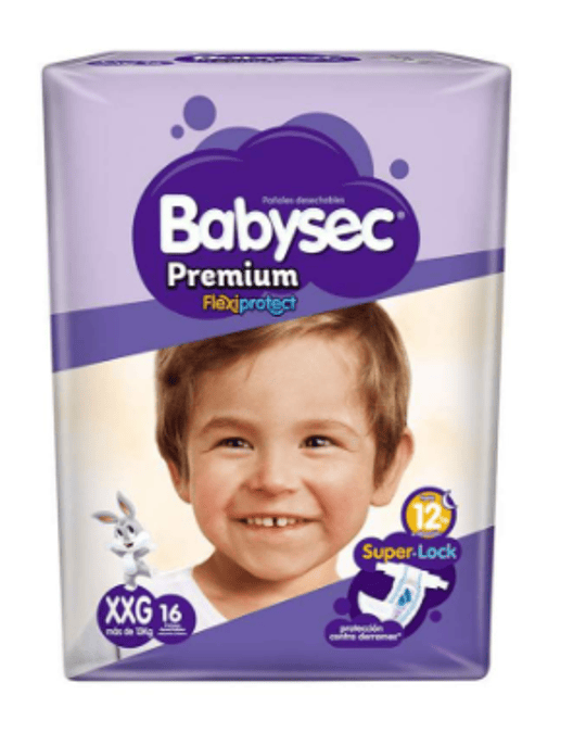 Babysec Premium Flexiprotect Xxg X16 Unidades