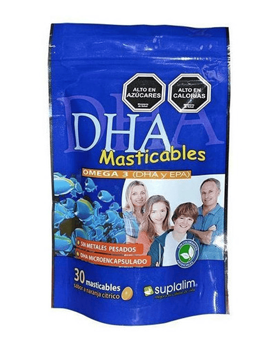 Omega Dha X30 Comprimidos Masticables