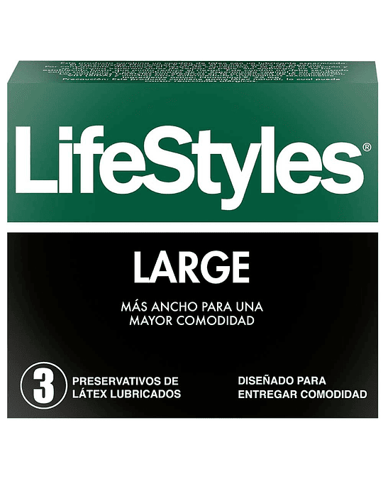 Lifestyles Large x 3