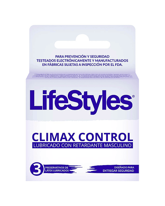 Lifestyles Climax Control x 3