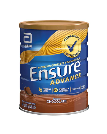 Ensure Advance Chocolate X850Gr Polvo