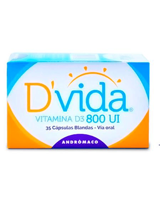 Dvida 800Ui X35 Capsulas