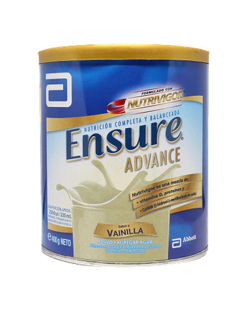 Ensure advance vainilla X400Gr polvo