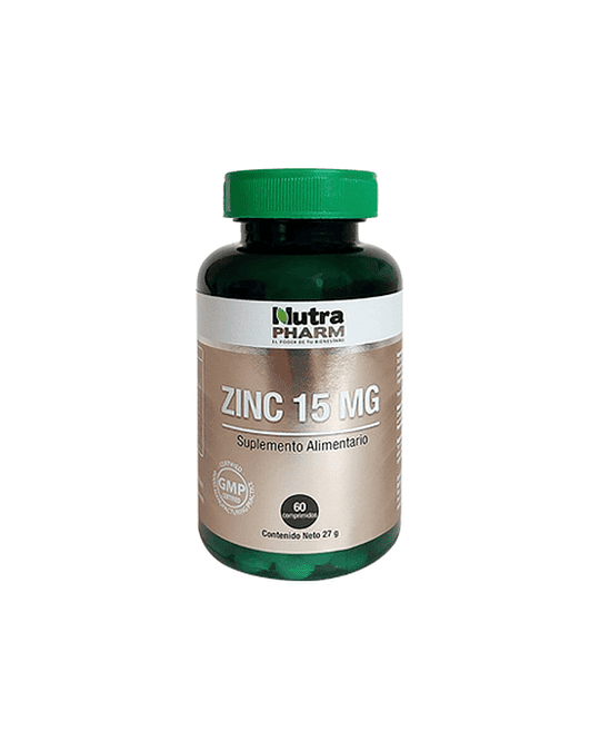 Zinc 15Mg X60 Comprimidos
