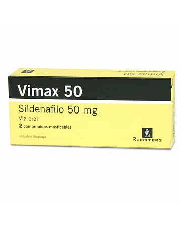 Vimax 50Mg X2 Comprimidos Masticables