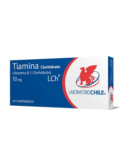 Tiamina clorhidrato 10mg X40 comprimidos