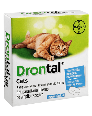 Drontal Gatos X2 Tabletas