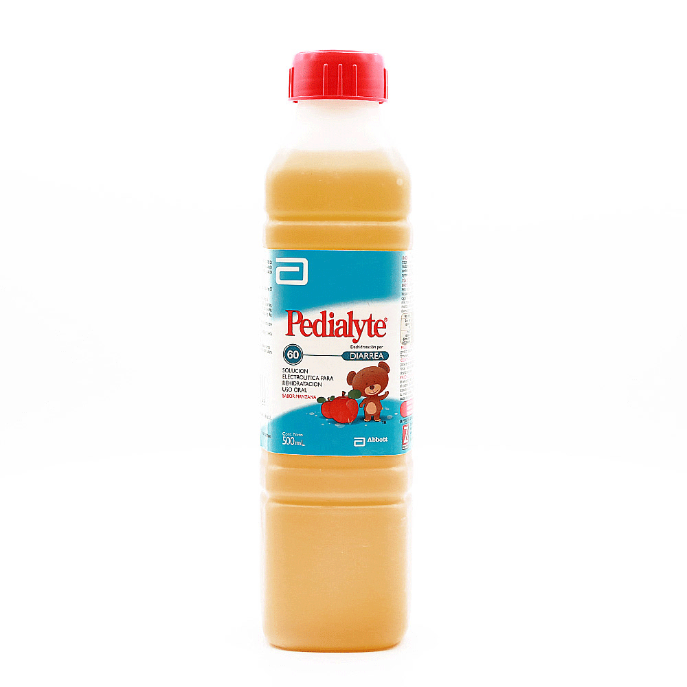 Pedialyte 60Meq Manzana X500Ml Solución Oral