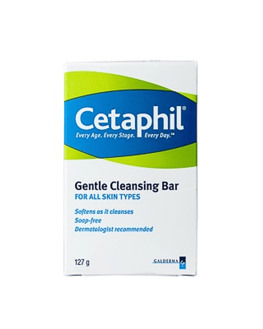 Cetaphil Gentle Cleansing Bar X127Gr Jabón En Barra