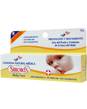 Simonds Lanolina Natural Médica X15Gr Ungüento