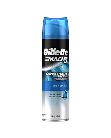Gillette Mach3 Completo Extra Confort X200Ml Gel De Afeitar