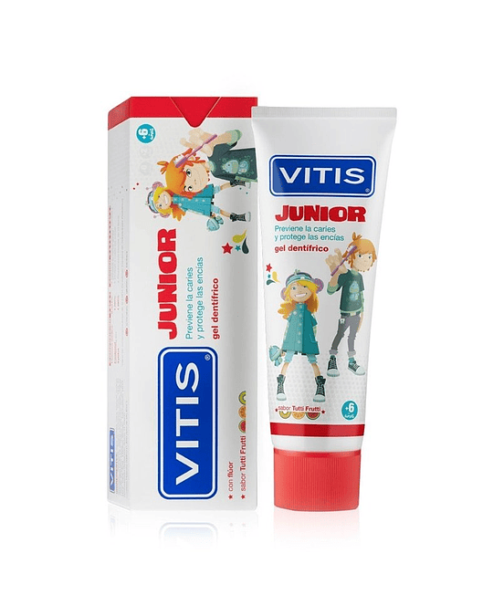 Vitis Junior X75Ml Crema Dental
