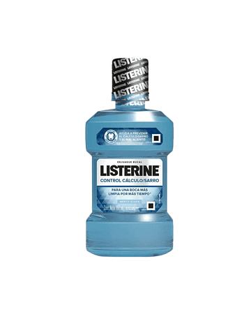 Listerine Control Sarro X180Ml Enjuague Bucal