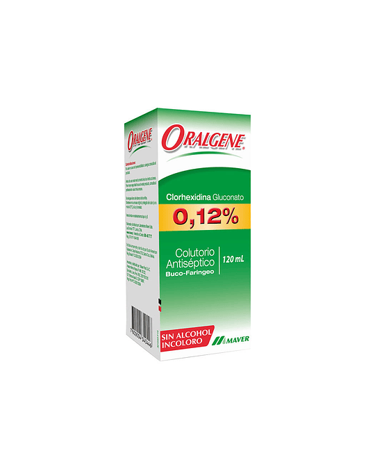 Oralgene 0,12% X120Ml Enjuague Bucal