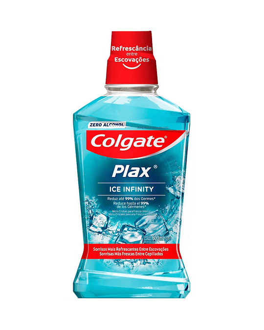 Colgate Plax Ice Infinity X500Ml Enjuague Bucal