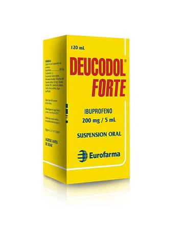 Deucodol Forte 200 mg/5Ml  X120Ml Suspensión Oral