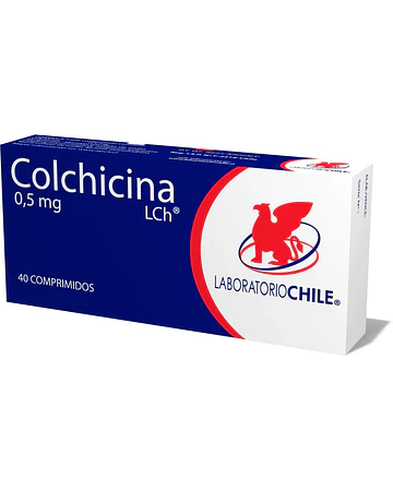 Colchicina 0,5 Mg  X40 Comprimidos