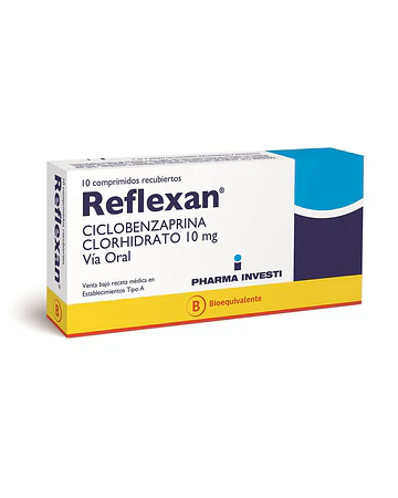 Reflexan 10Mg  X10 Comprimidos