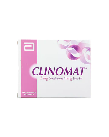 Clinomat 2 mg/1 mg X30 Comprimidos