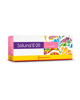 Soluna E-20  X21 Comprimidos
