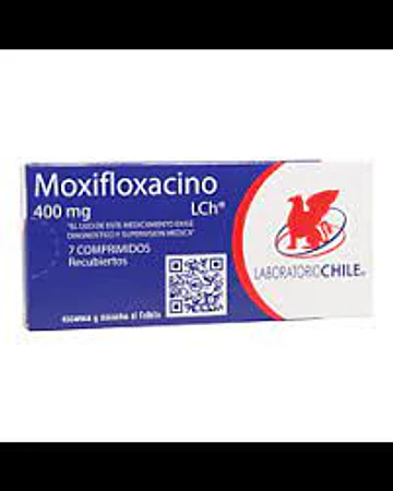 Moxifloxacino 400 mg  X7 Comprimidos