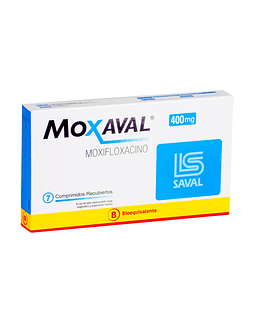 Moxaval 400 mg  X7 comprimidos