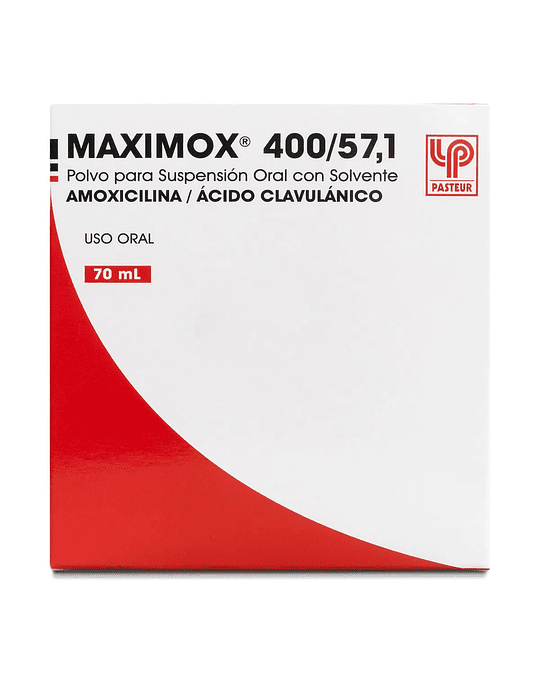 Maximox 400 mg/57,1Mg  X70Ml Polvo Para Suspensión Oral Con Solvente