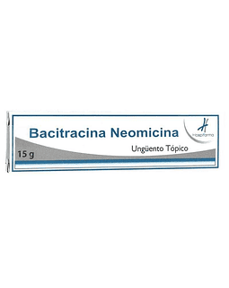 Bacitracina Neomicina   X15 g Ungüento Tópico