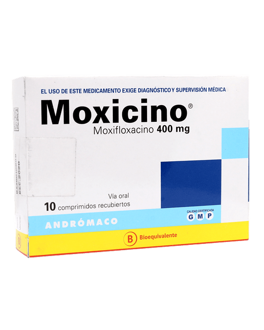 Moxicino 400 mg  X10 Comprimidos
