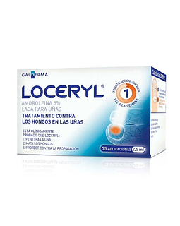 Loceryl 5%  X2,5ml laca