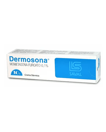 Dermosona 0,1%  X10g crema dérmica